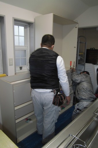 カップボード組立 CIMG0837